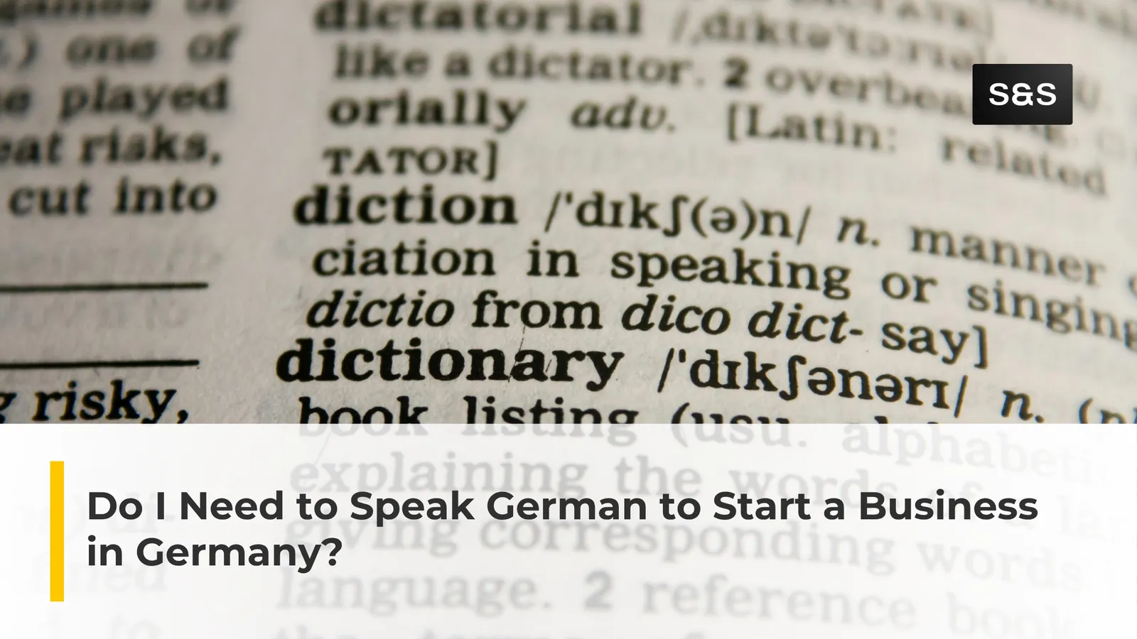 Do I Need to Speak German to Start a Business in Germany?
